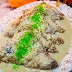 A picture of Stuffed shahi tukray.