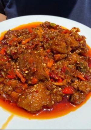 Foto resep Oseng mercon daging