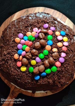 A picture of Dark Chocolate Cake.