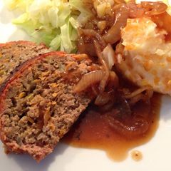 Bacon-wrapped Meatloaf A picture of Bacon-wrapped Meatloaf.