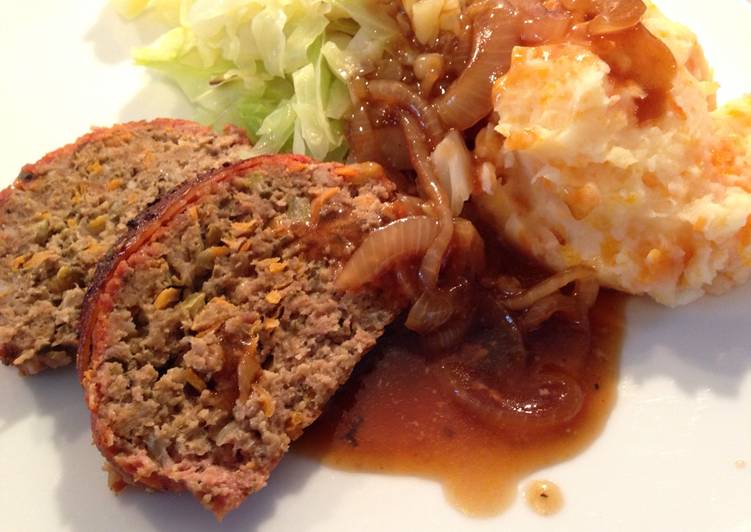 Steps to Make Any-night-of-the-week Bacon-wrapped Meatloaf