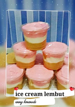 Foto resep Es cream lembut homemade