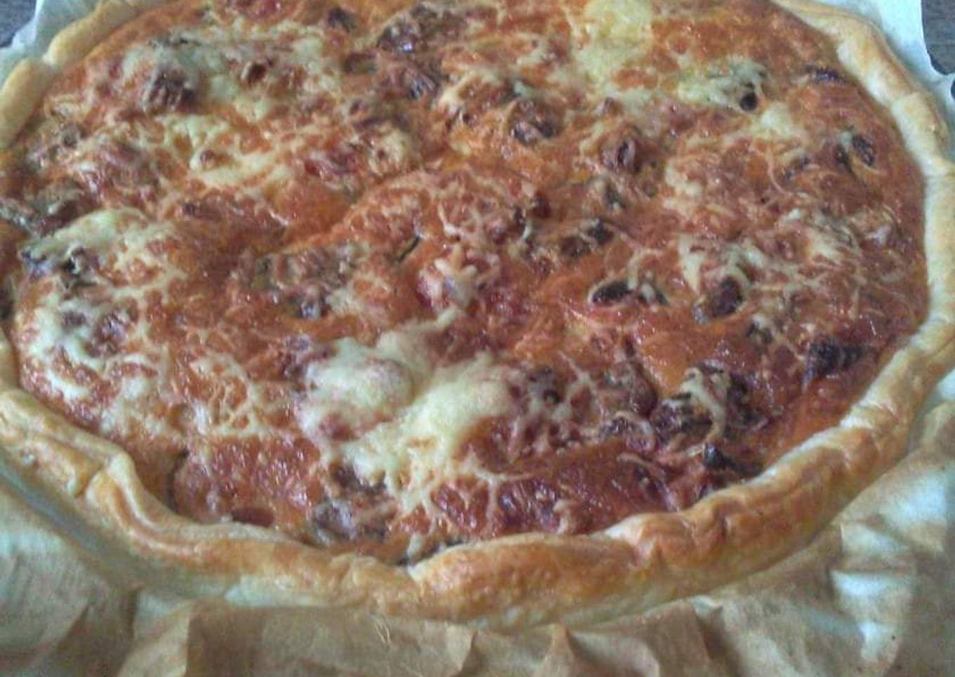 Une quiche aux légumes du soleil ☀️