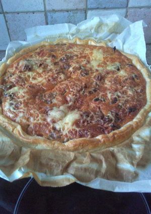 Une photo de Une quiche aux légumes du soleil ☀️