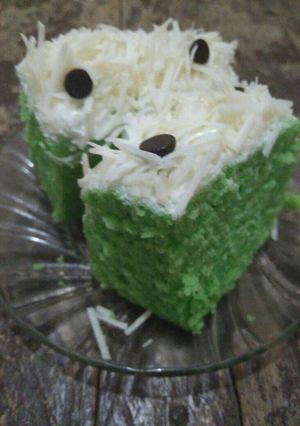 Foto resep Bolu pandan kukus