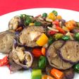 Tumis terong pelangi