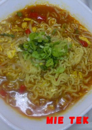 Foto resep Mie Tek Tek Pedas