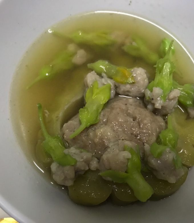 รูปของ ต้มจืดหมูดอกไม้ (อาหารเด็ก)