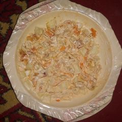 A picture of Simple fruit chaat.