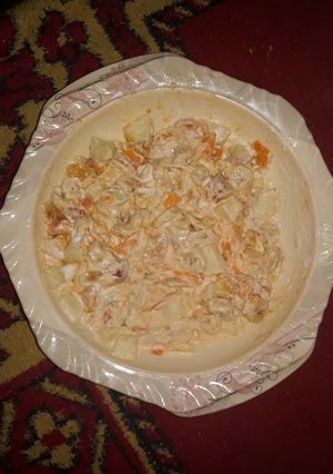 A picture of Simple fruit chaat.