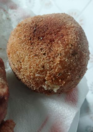 Una foto de Papas/patatas rellenas (aprovechamiento de sobrantes)