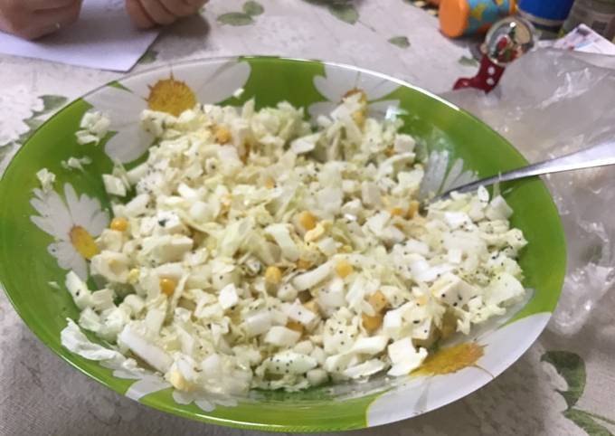 Salad with corn
