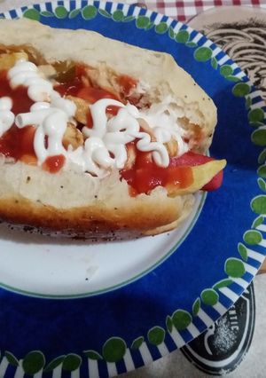 O poză a rețetei Hot Dog.