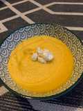 Crema de coliflor y boniato en Thermomix