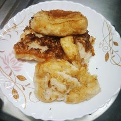 A picture of Desi french toast.