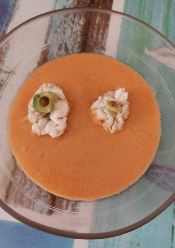 Una foto de Gazpacho terrorífico