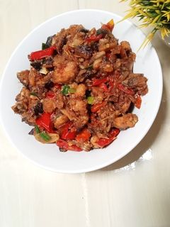 Foto resep Sambel goreng ikan asin