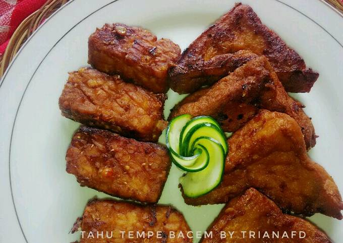 Resep Tahu Tempe Bacem Oleh Triana Fitria Dewi Cookpad