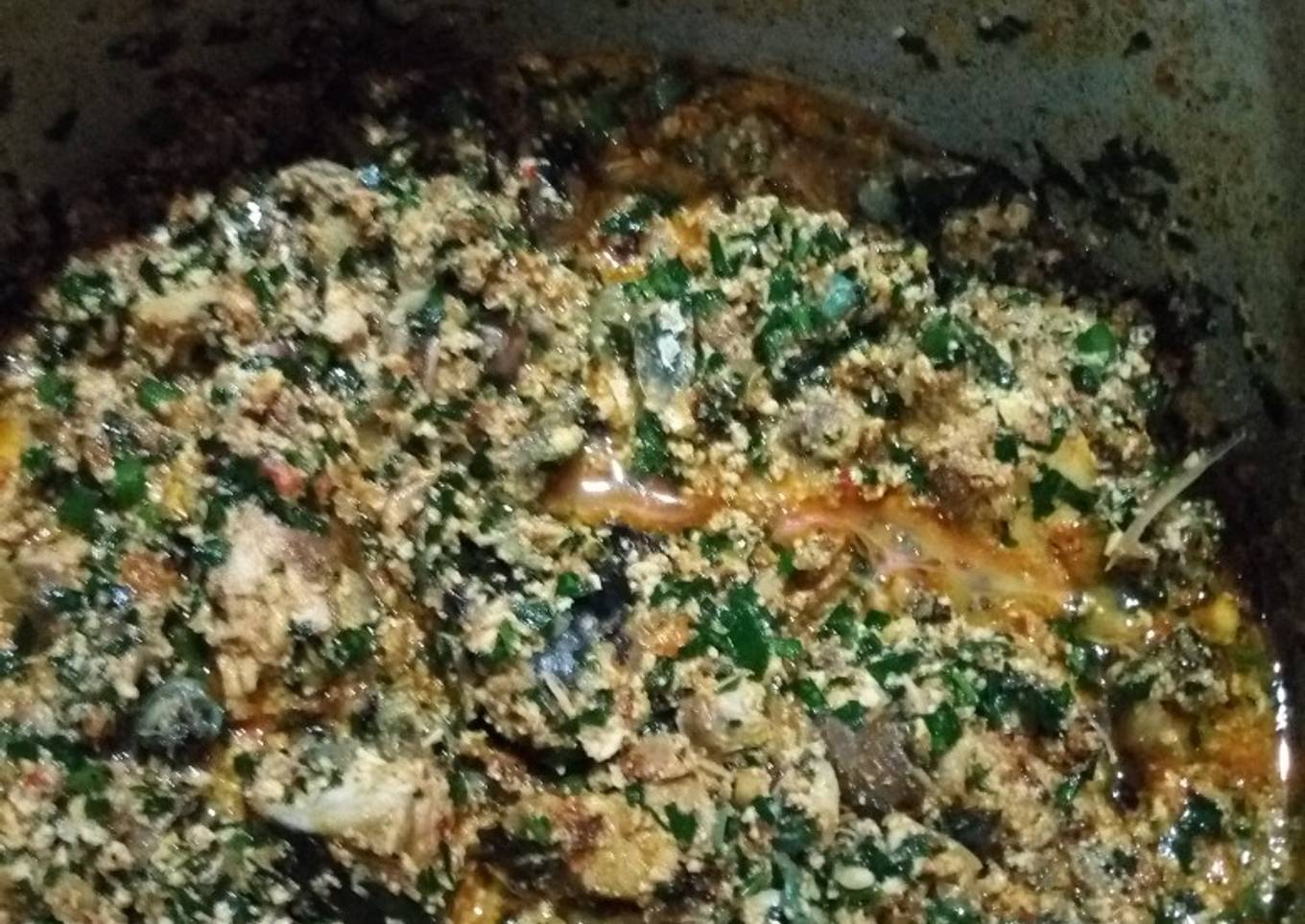 Sea food Egusi Soup