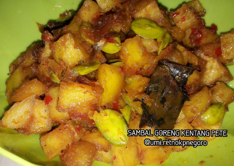 Resep Sambal goreng kentang pete oleh umi.Retno Kuntari PN - Cookpad