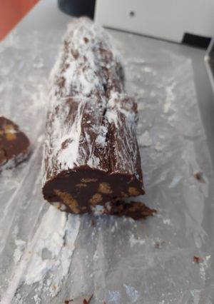 Une photo de Saucisson au chocolat