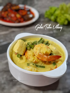 Foto resep Gulai Udang Tahu