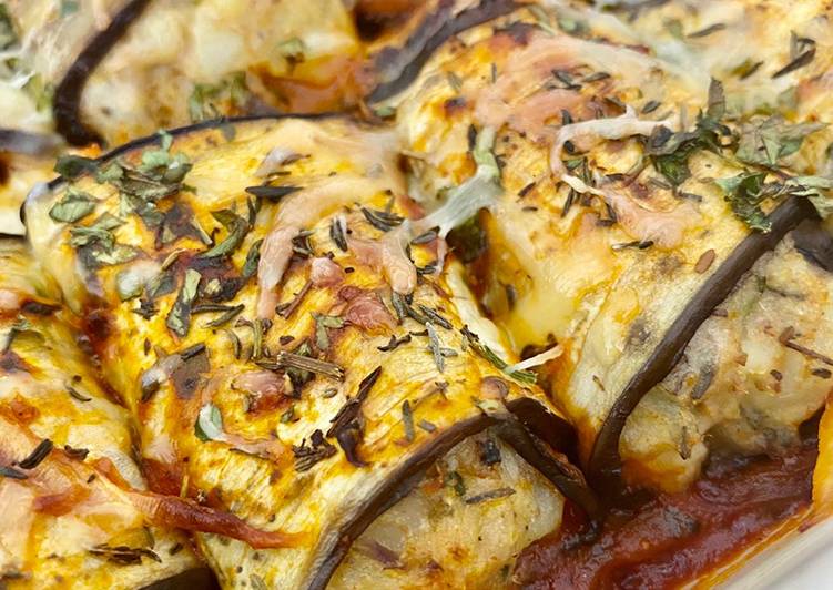 Recette Des Roulés d’aubergine