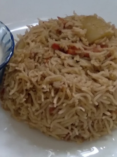 வெஜிடபிள் ரைஸ் பாத் (Vegetable rice bath recipe in tamil) செய்முறை முக்கிய புகைப்படம்