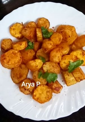 व्रत का शकरकंद चाट (रताळी चाट) रेसिपी मुख्य फोटो