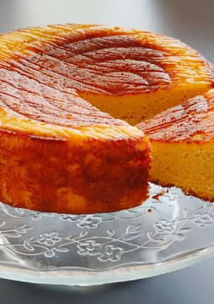 Una foto de Bizcocho de naranja y almendras (sin gluten y sin lactosa)