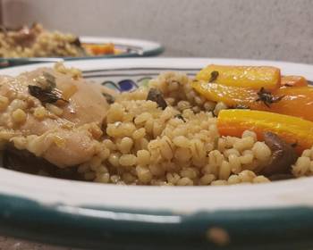 Without Fail Making Recipe Chicken with Porcini Cinnamon and Barley Restaurant Style