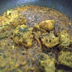 A picture of Chicken methi wala.