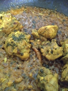 A picture of Chicken methi wala.