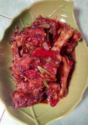 Foto resep Ayam kecap saus tiram