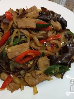 Foto resep Sapi Jamur Lada Hitam