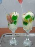 Tutti fruitti ice cream. 🍨