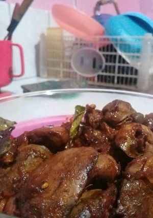 Foto resep Semur ati ampela pedas