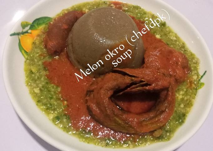 Melon Okro soup