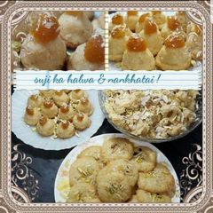 A picture of Halwa khatai.