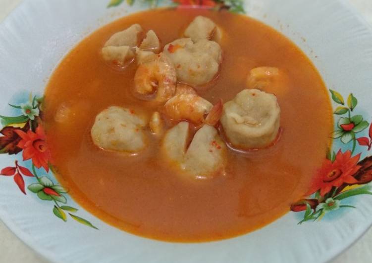 Tomyam Udang + Bakso