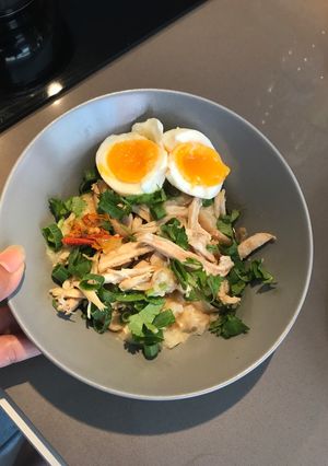 Foto resep Bubur ayam sehat dan mudah