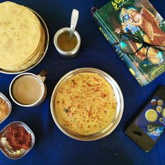 A picture of Mangroli Khakhra.