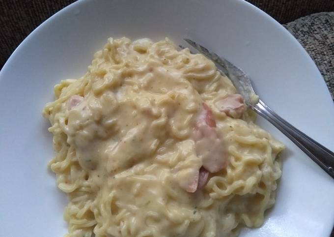 Indomie carbonara