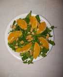 Σαλάτα ρόκα πορτοκάλι