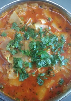 पापड़ की सब्जी (papad ki sabzi recipe in hindi) रेसिपी मुख्य फोटो