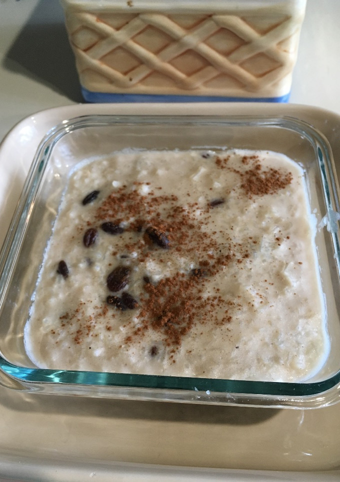 Una foto de Arroz con Leche de Almendras