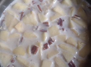 Una foto de Avena con Manzana 🍎para Desayunar o para la Cena ✨✨😋