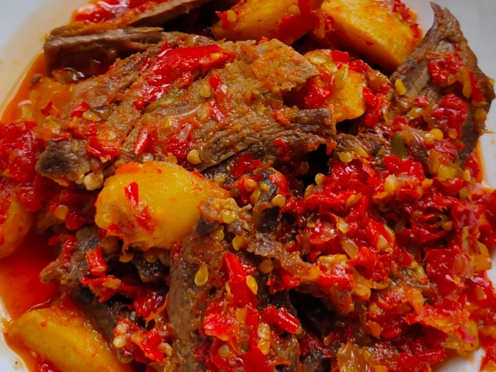 Cara Mudah Membikin Resep Dendeng Balado Basah yang Lezat Anti Ribet, Bikin Ngiler