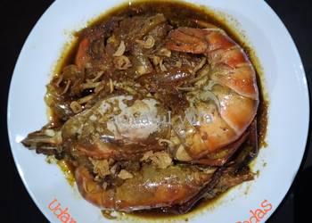 Resep Terbaru Udang Galah Masak Kecap Pedas Lezat Mantap