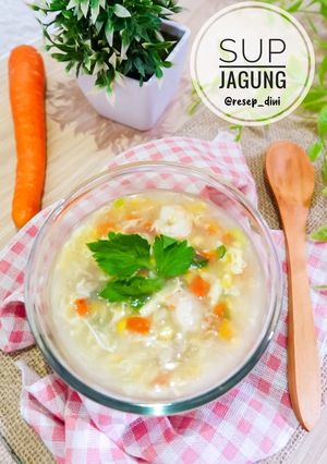 Foto resep 053. Sup jagung